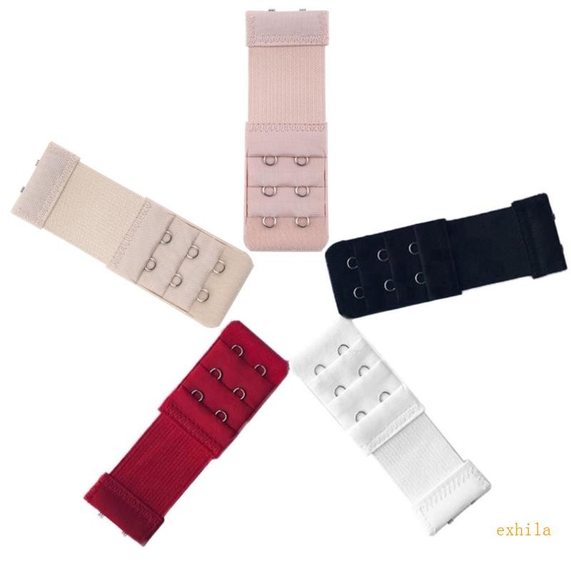 Exhila ผู้หญิง 2 ตะขอ Bra Extender ยืดหยุ่นชุดชั้นในสายรัดคลิป Expander ...