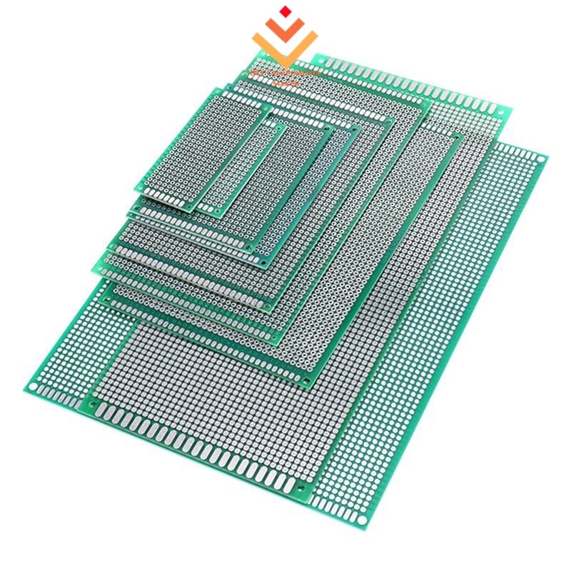 7 Placas PCB De Cobre Doble Cara - Varios Tamaños (5x7, 8x12, 6x8 Cm, Etc.) Para Prototipos