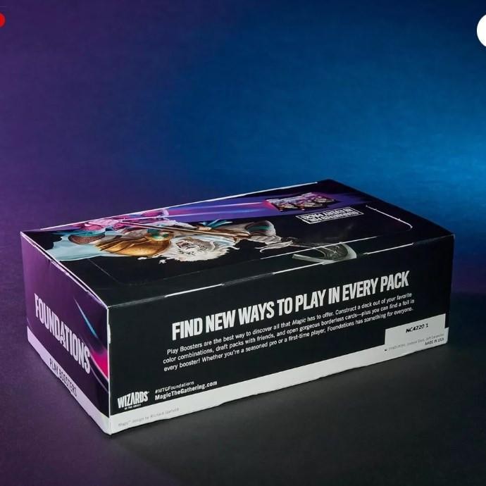 Magic: The Gathering Foundations - Play Booster Box 8 Themes Booster ...