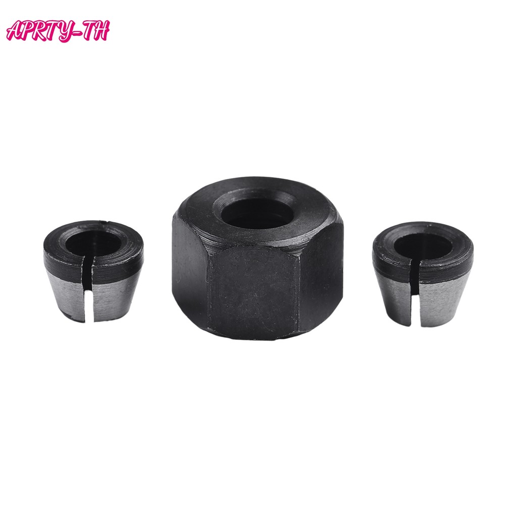 3 ชิ้น/เซ็ต Trimmer Collet Chuck Router Bit แกะสลักเครื่องตัด 1/4 