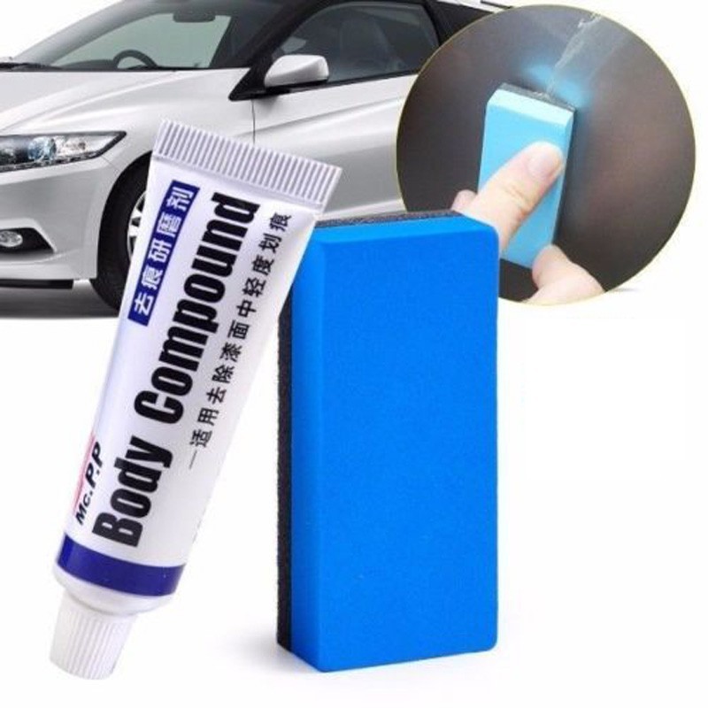 ⭐ การลดราคาครั้งใหญ่⭐ Car Body Compound Scratch Remover ยางลบวางพร้อม ...