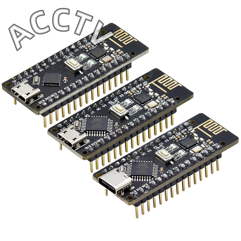 Rf-nano สําหรับ Arduino Nano V3.0, Micro USB Nano Board ATmega328P ...
