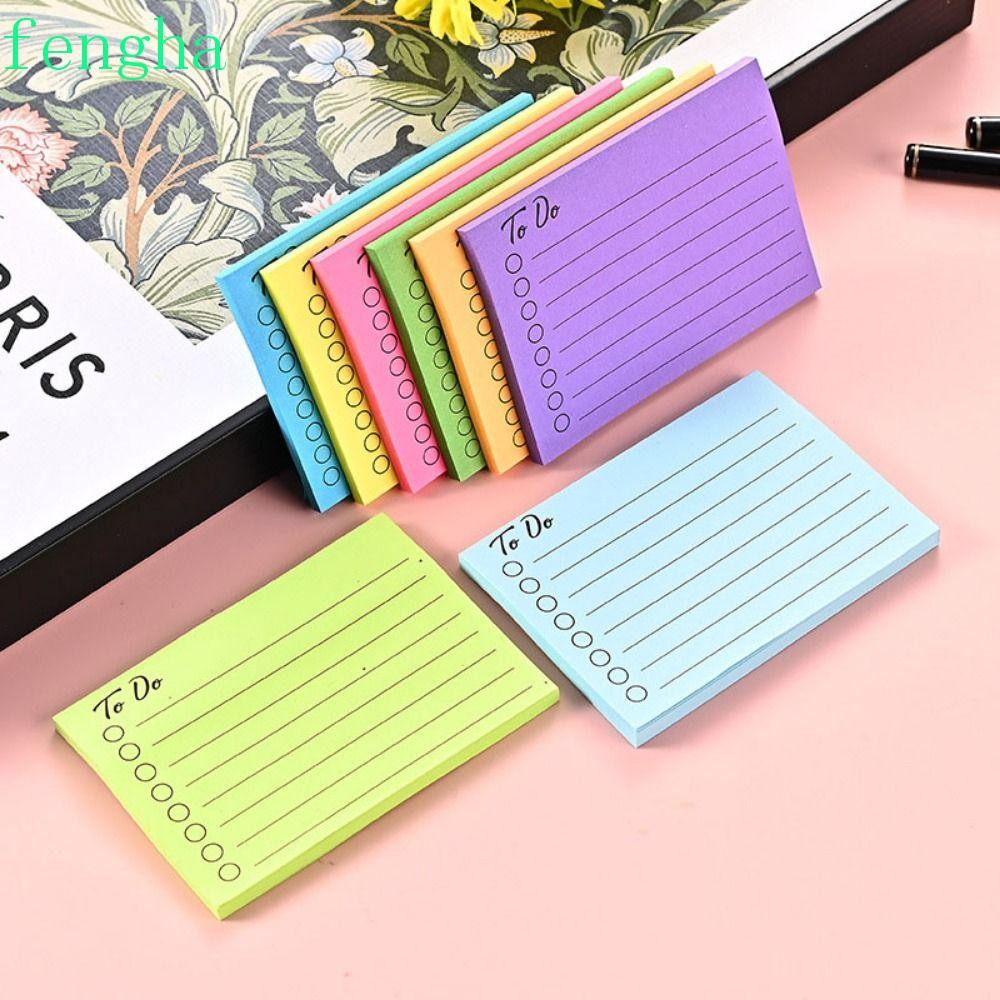 Fengha Sticky Notes, Scrapbooking Schedule Memo Pad, To Do List Sticky ...