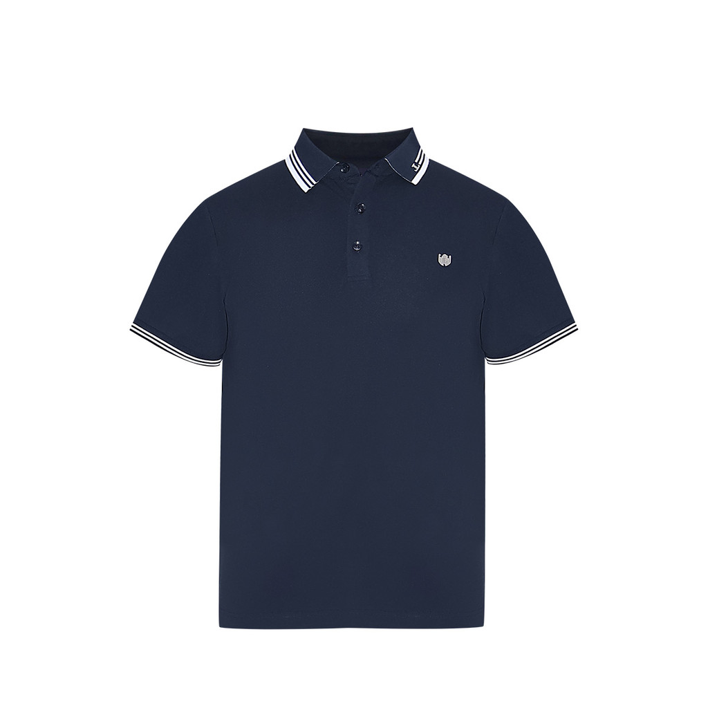 LTD เสื้อโปโลแขนสั้น ผู้ชาย สีกรมท่า | New Gen Polo Shirt | 03544 ...