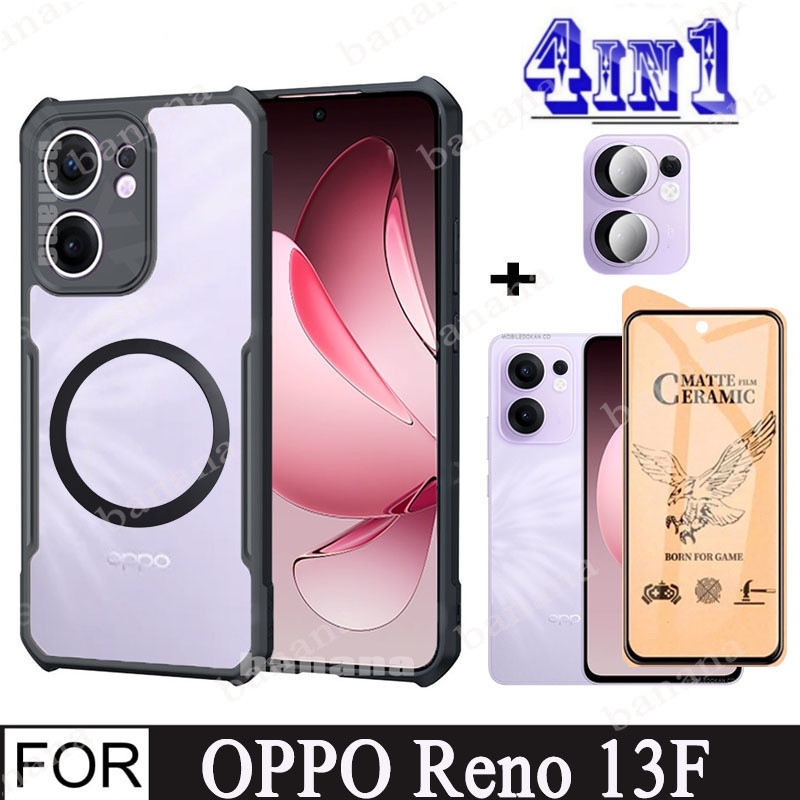 Oppo Reno 13F เคสโทรศัพท์กันกระแทกสําหรับ Reno 13F 5G ตัวป้องกันหน้าจอ ...