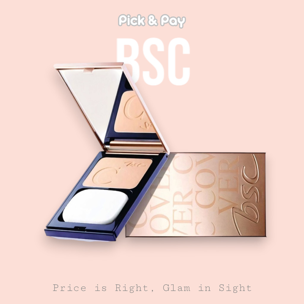 BSC C - COVER POWDER SPF 25 PA+++ แป้งพัฟผสมรองพื้นเนื้อบางเบา | Shopee ...