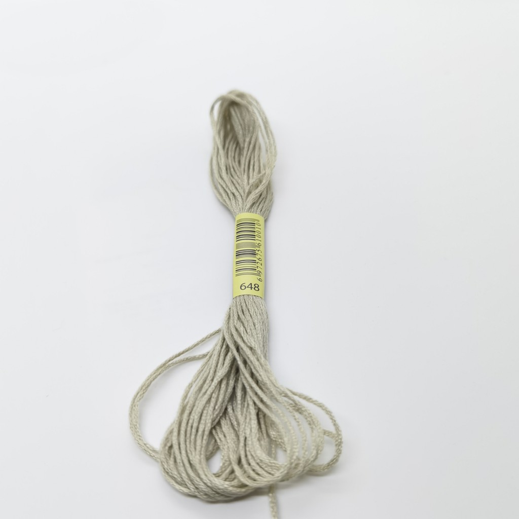 6 Skeins DMC 686 647 648 666 376 ด้าย Cross Stitch พรีเมี่ยมสายรุ้งสี ...