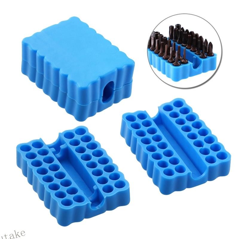Uki Hex Bit Holder Rack 32 หลุม Bit Storage ไขควง Bit Organizer กล่อง ...