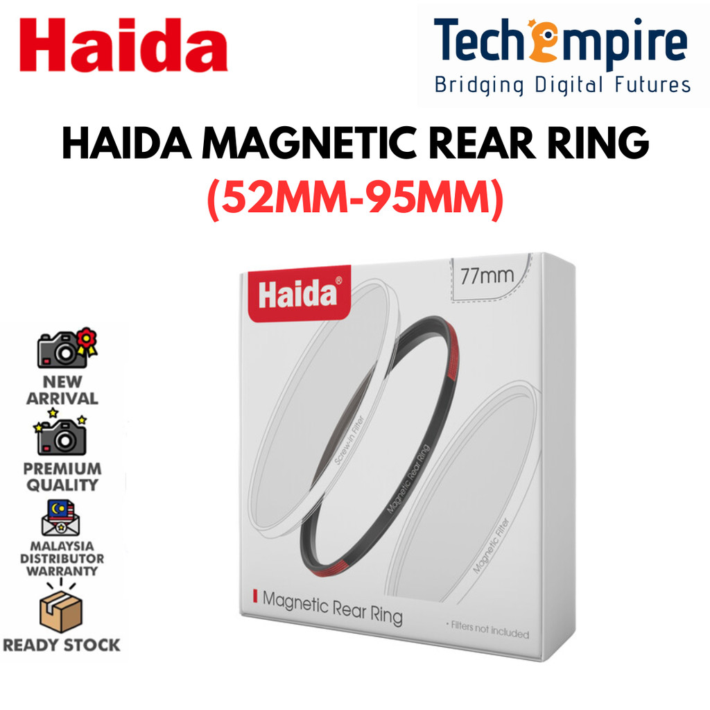 HAIDA MAGNETIC REAR RING 52MM-95MM แหวนอะแดปเตอร์ | Shopee Thailand