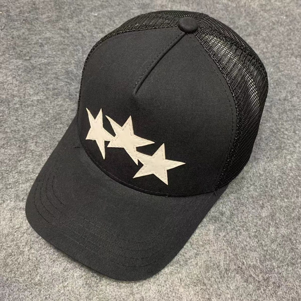 AMIRI Three Five-Pointed Star Fashion Baseball Cap Street Curved Brim ...
