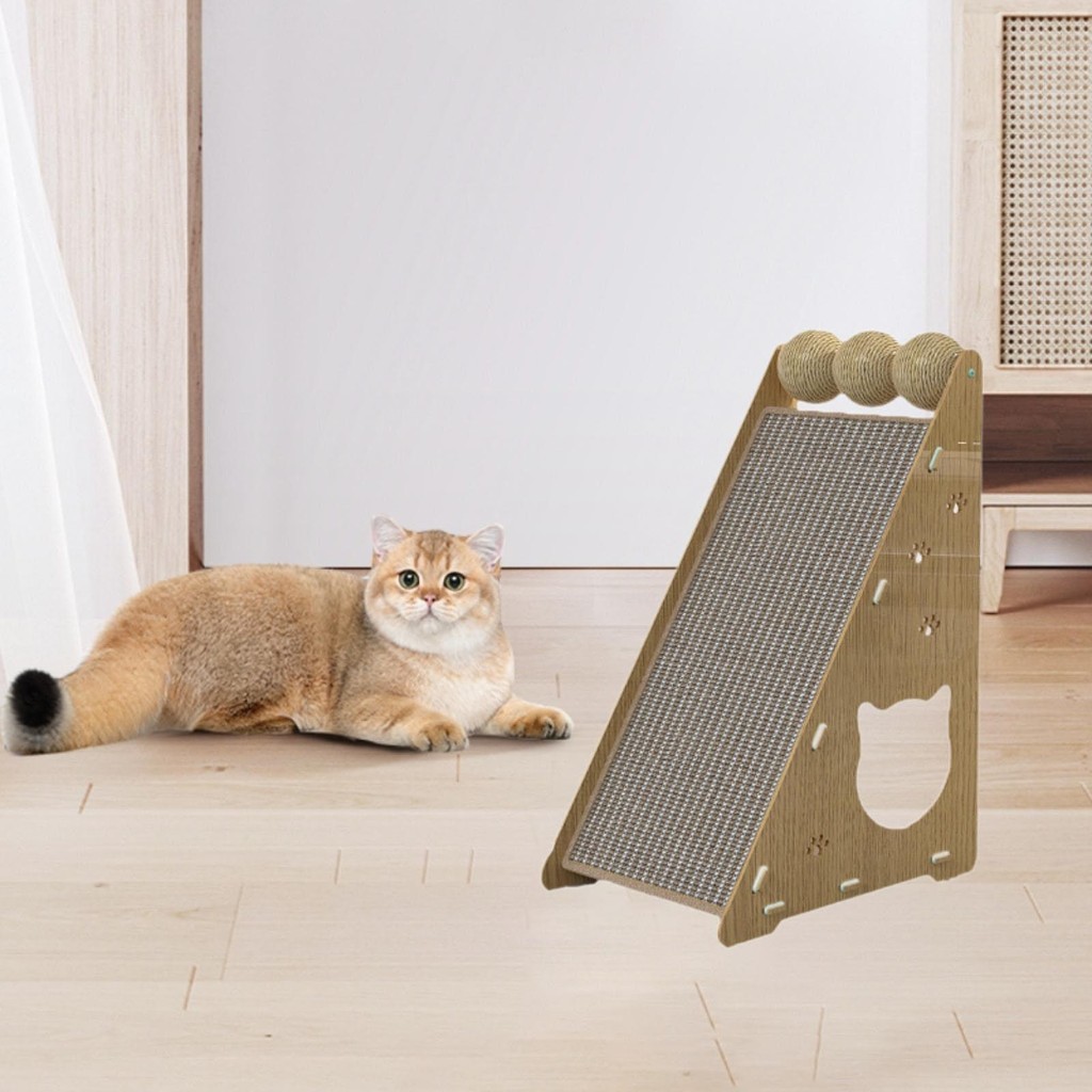 [mibum01eb] สัตว์เลี้ยงแมว Scratcher Interactive เฟอร์นิเจอร์ Protector ...