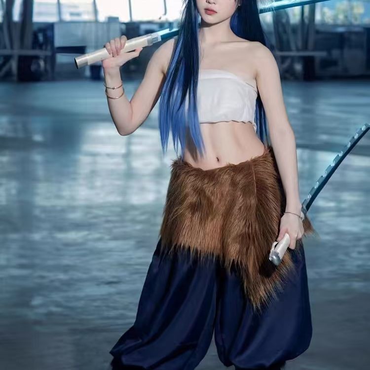 Demon Slayer Inosuke Cosplay ชุดเครื่องแต่งกายฮาโลวีน คุณภาพดี พร้อม ...