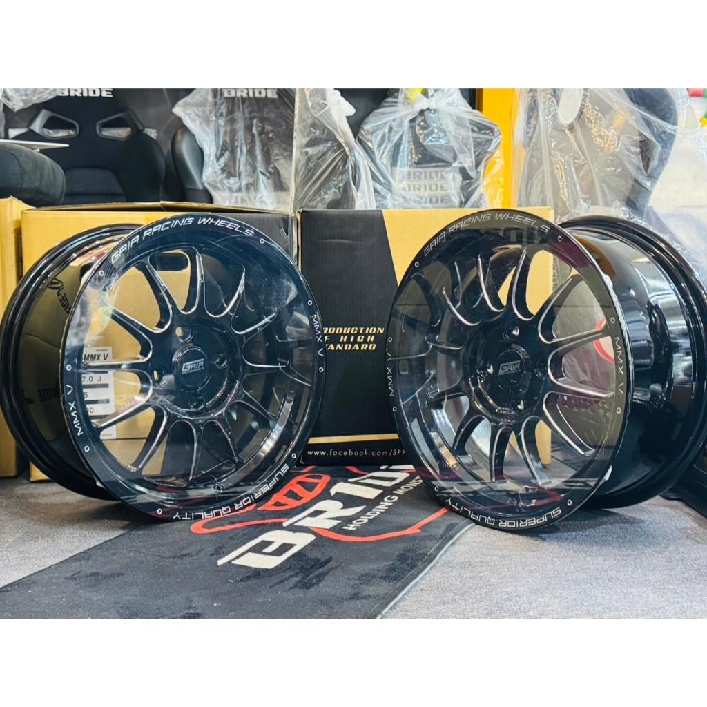 ล้อ GAIA Racing Wheel MMXV ล้อแท้ Spec ขอบ 15-18 นิ้ว off set ของแท้ ...