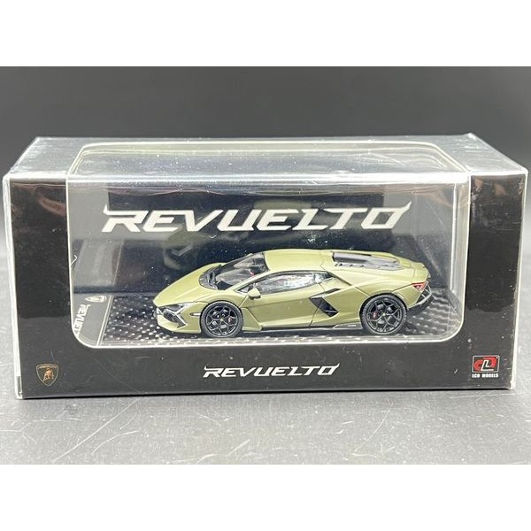 Modèle Réduit Lamborghini Revuelto 1:64 LCD - Voiture Diecast Métal, Toutes Portes Ouvrantes, Parfait Collection Ou Jouet 14+