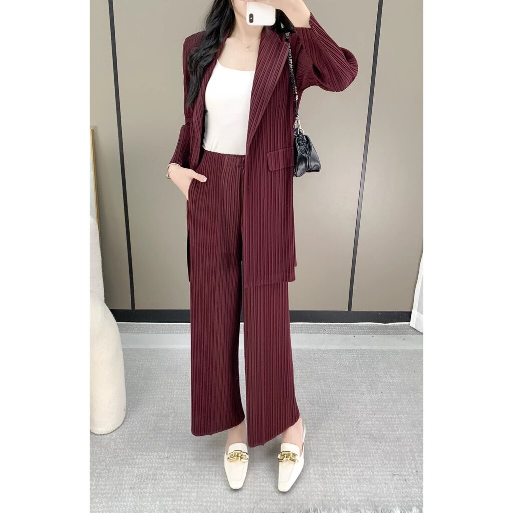 2MUAY รุ่น CX92237 เซ็ตพลีทคุณภาพ THICK SMART PLEATED SET 4 สี FREE ...