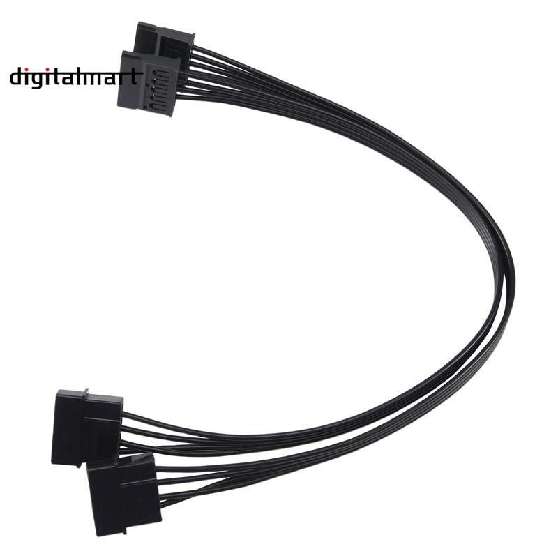 Molex IDE 4 Pin ชาย 15 Pin หญิง SATA Power Converter อะแดปเตอร์สาย ...