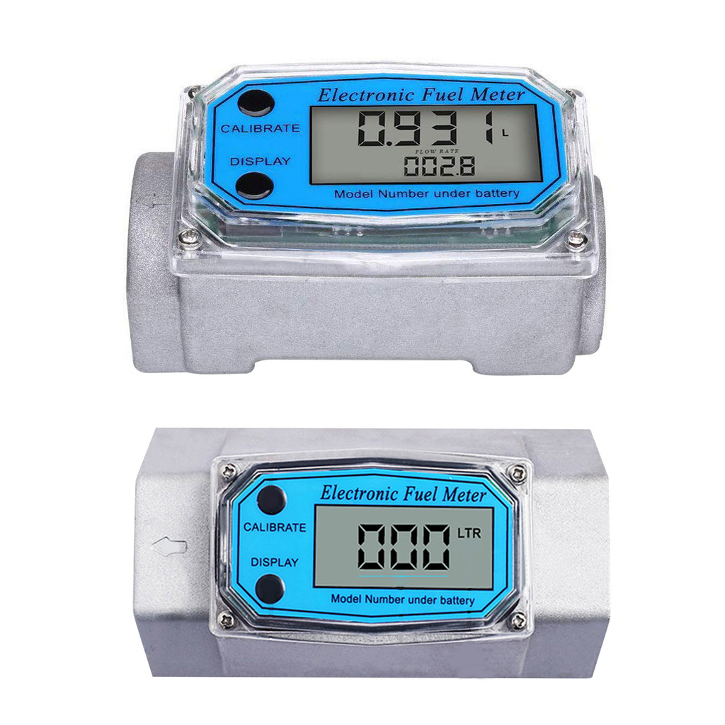 【ภายในประเทศ】Digital Fuel Flow Meter - Multi-Feel Car Gasoline ...
