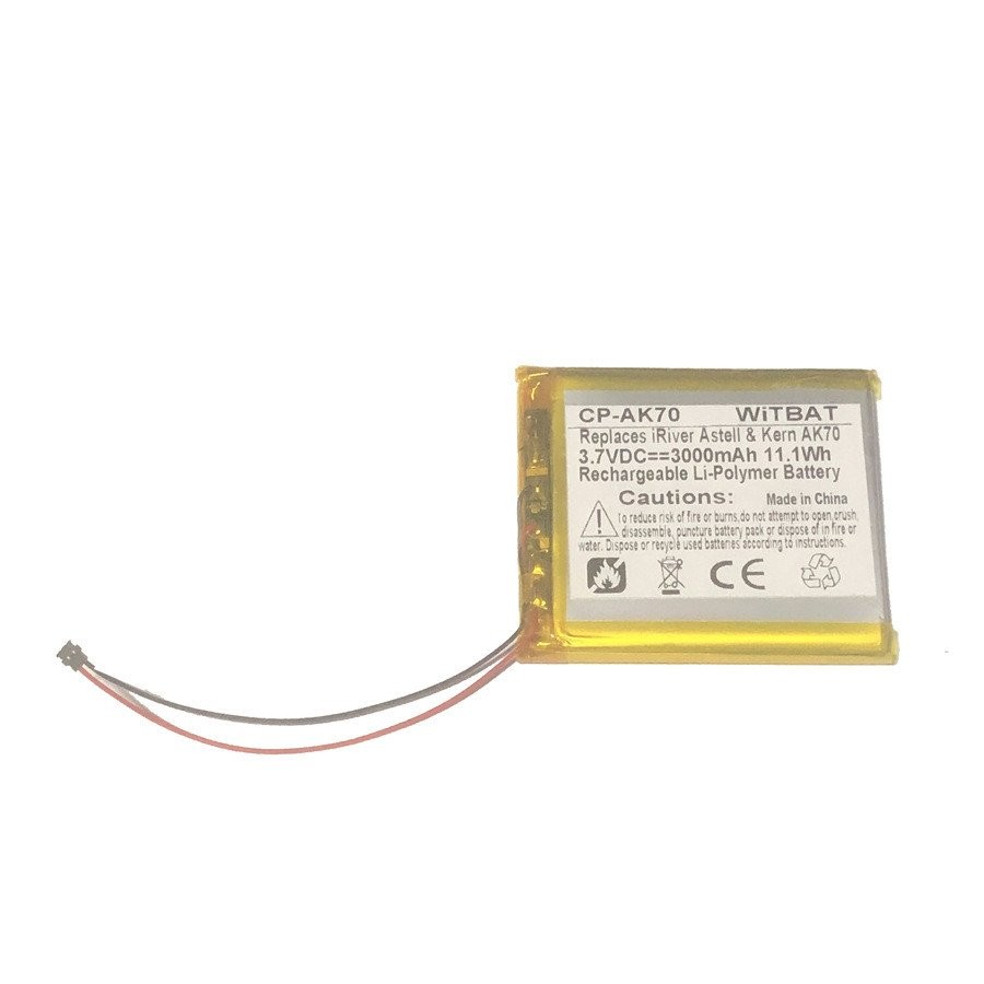 New Upgraded Player Battery Compatible For IRiver Astell & Kern AK70 AK70 MKII MP3 Player,with Full Tool Kits Ultra-Power 4800mAh AK70 MKII