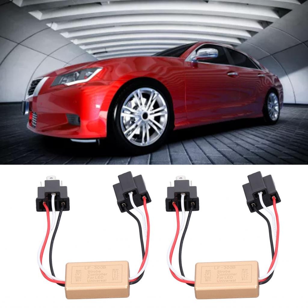 โมดูลรีเลย์ 2PCS โมดูลแฟลช LED ต่อเนื่อง Strobe Relay Controller สำหรับ ...