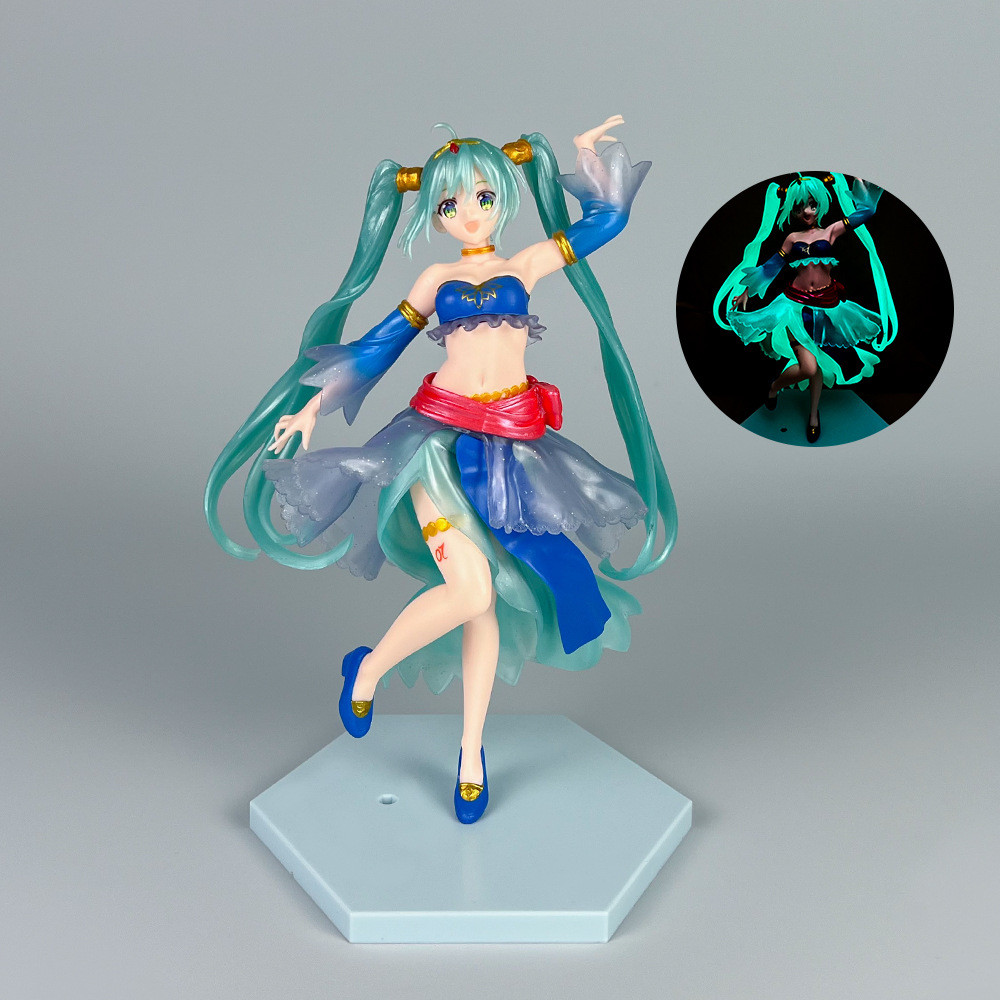 สาวสวยอะนิเมะรูป Miku Hatsune Miku นักร้องเสมือนจริง Luminous Dancer ...