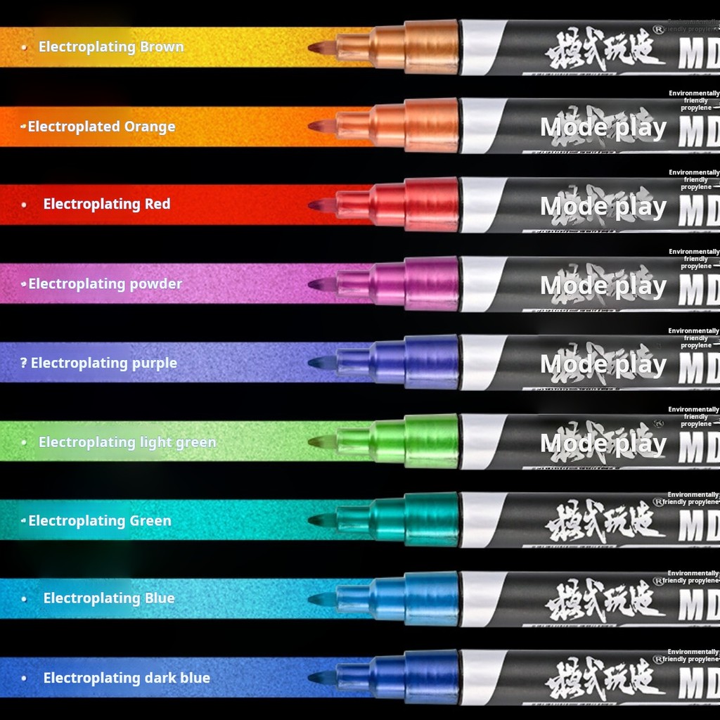 0.7 มม.Super Metallic รุ่น Marker ปากกา MS028 EX001-EX009 สําหรับ ...