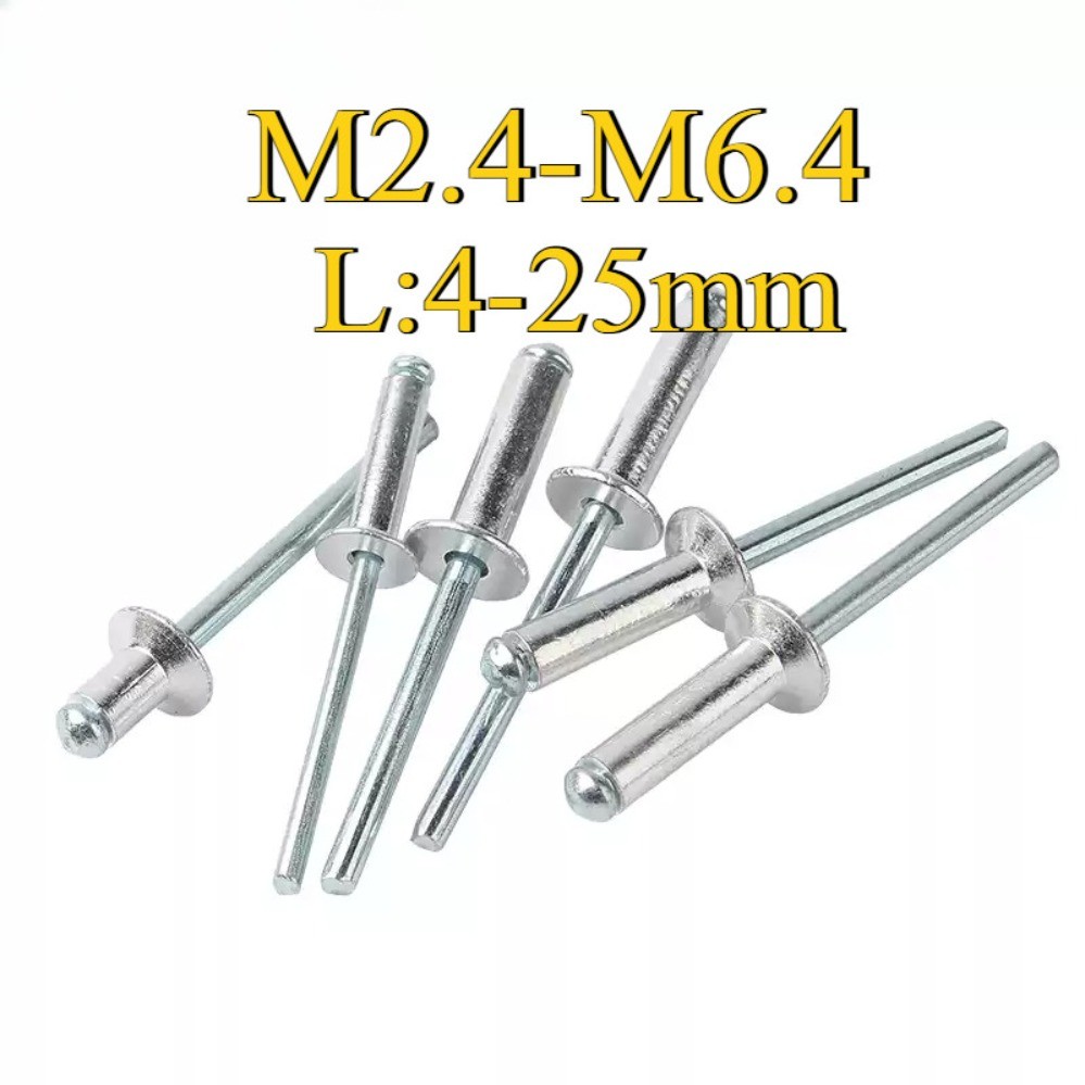 ตะปูยิง รีเวท ลูกยิงรีเวท หมุดย้ำ อลูมิเนียม / Blind Rivet aluminium M2 ...