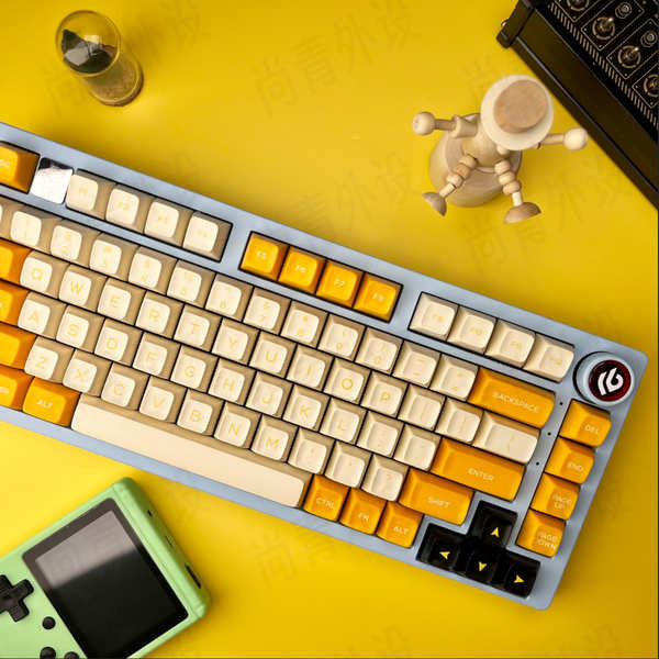 keycap ใส work egg keycaps SA Class High Banana Keycaps ปุ่มกดสีเหลือง ...