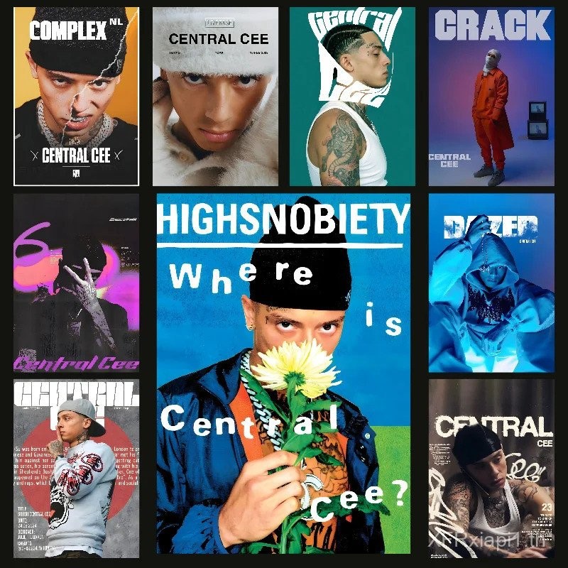 SINGER Central C-CEE โปสเตอร์ Art Cafe Bar Room Wall Decor, ไม่มีกรอบ ...