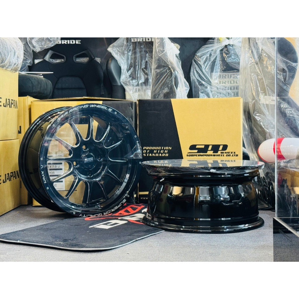 ล้อ GAIA Racing Wheel MMXV ล้อแท้ Spec ขนาด ขอบ 15 กว้าง 7 off set 35 ...