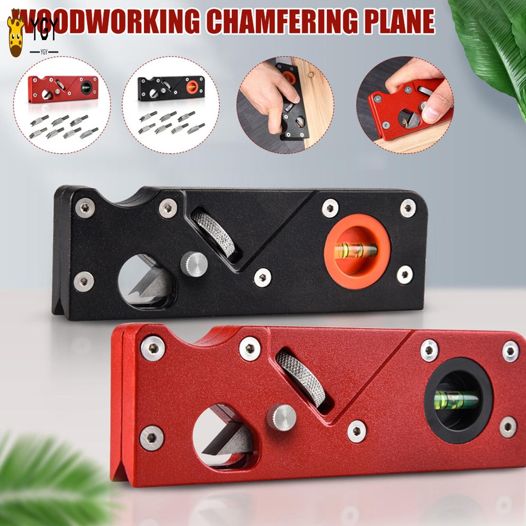 Mini Chamfer Plane ชุดสําหรับไม้แบบพกพาปรับไม้ Trimmer ระดับ-เมตร ...