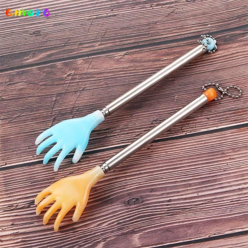 AMORA Back Scratcher, สแตนเลส Telescoping นวด Stick, ปรับขยาย ...