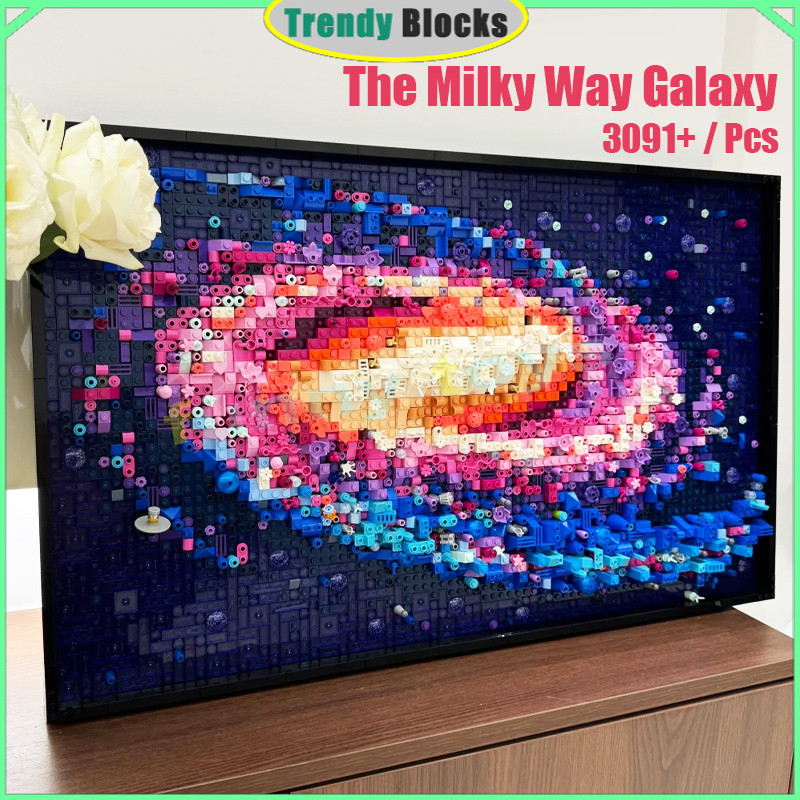 31212 The Milky Way Galaxy Building Blocks ชุดสร้างสรรค์ตกแต่งของขวัญ ...
