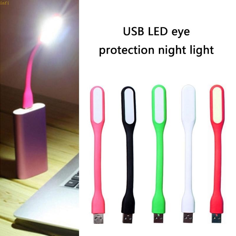 Infi USB 5V อินพุตหลอดไฟ LED แบบพกพา Eye Care Mini Night Light Build-in ...
