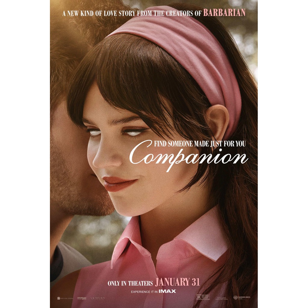 Companion คอมแพเนียน (2025) DVD หนังใหม่ มาสเตอร์ พากย์ไทย | Shopee ...