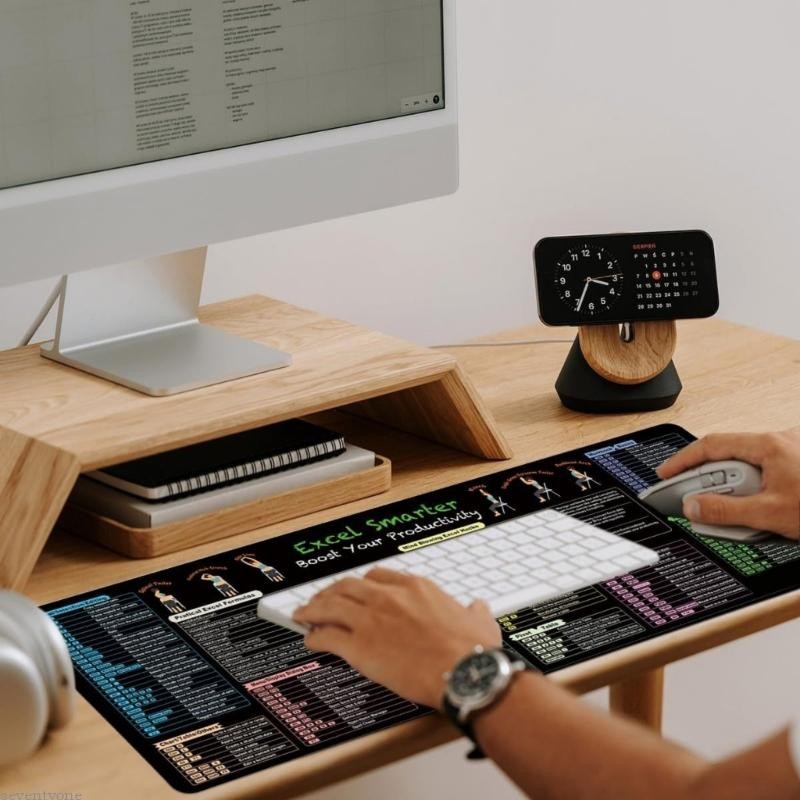 Seve 11in1 Excels ปุ่มลัด Reference Mousepad NonSlip Base Office Home ...