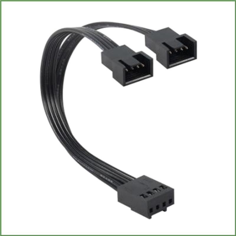 BON 4Pin สายต่อพัดลม 1 ถึง 2 4Pins PWM Splitter สําหรับเมนบอร์ดพีซี 10 ...