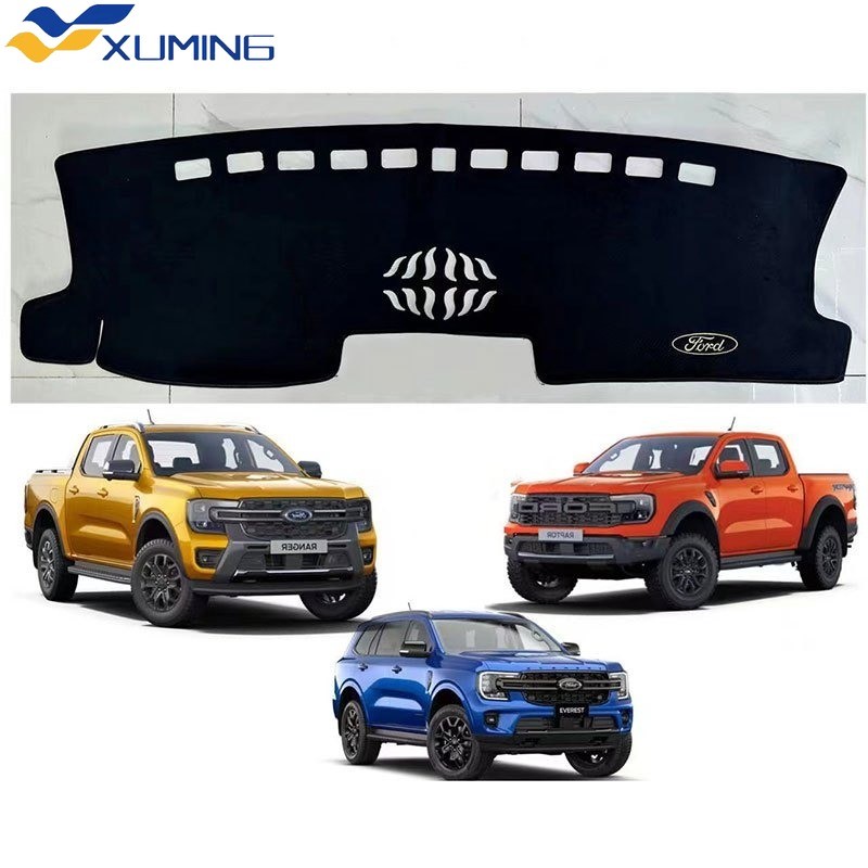 XM Ford Ranger / Ford Everest 2022-2025 Car Dashboard Cover Sunscreen ...