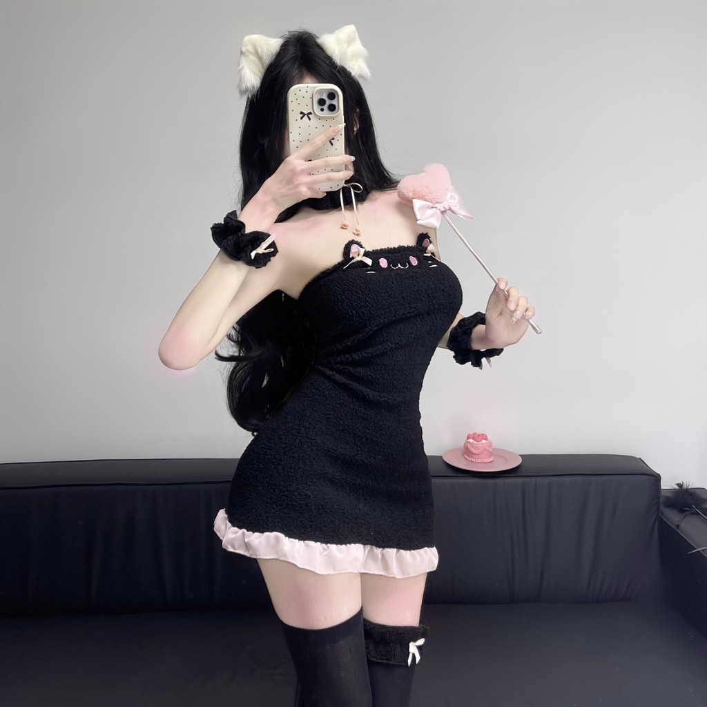 ชุดชั้นในเซ็กซี่ตุ๊กตาเปลือยบริสุทธิ์ปรารถนาแม่บ้านเพราะแมวสาวร้อนสลิมฟิตเซ็กซี่สิ่งล่อใจฟรีชุดถอด  | Shopee Thailand