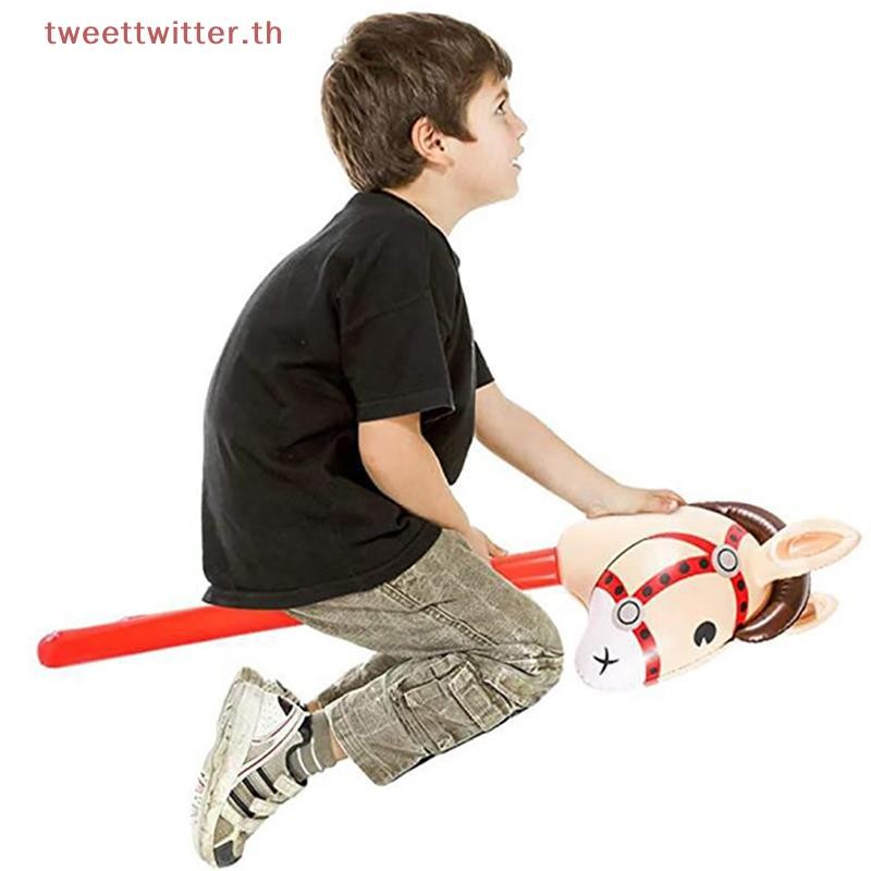 Tweet Inflatable Stick หัวม้า Inflatable Pony Stick บอลลูนคาวบอย ...