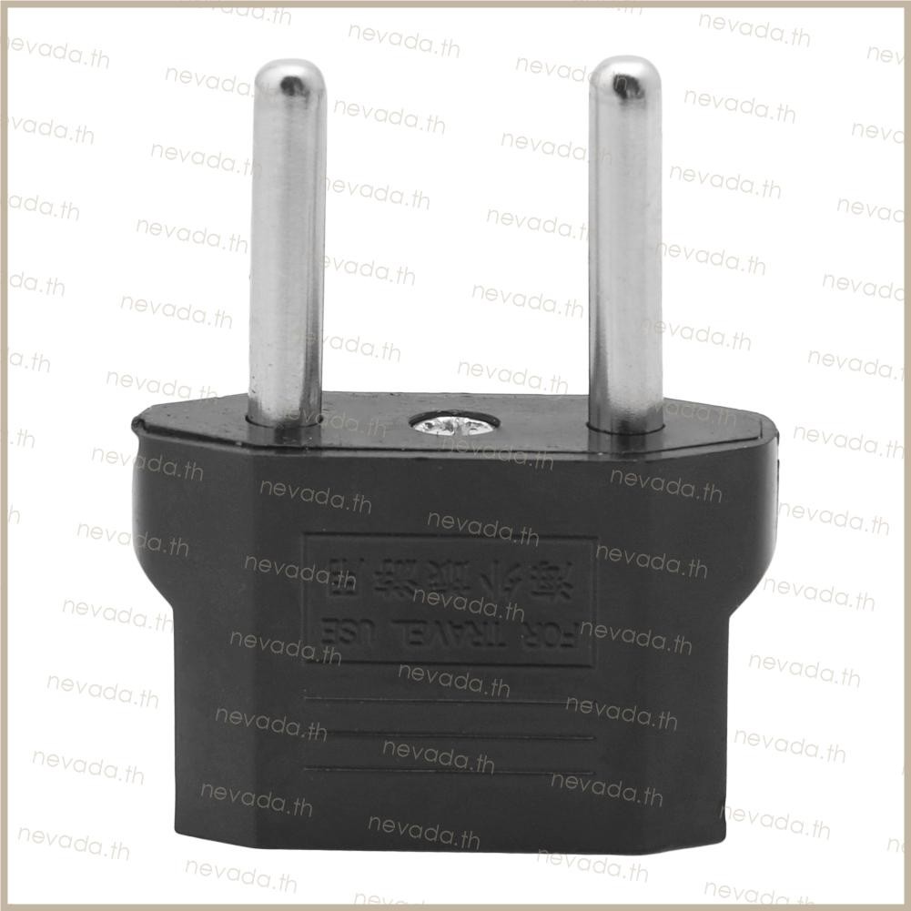 Nev ʚɞ Universal US EU ไปยัง EU Plug Travel Wall AC Power Charger ...