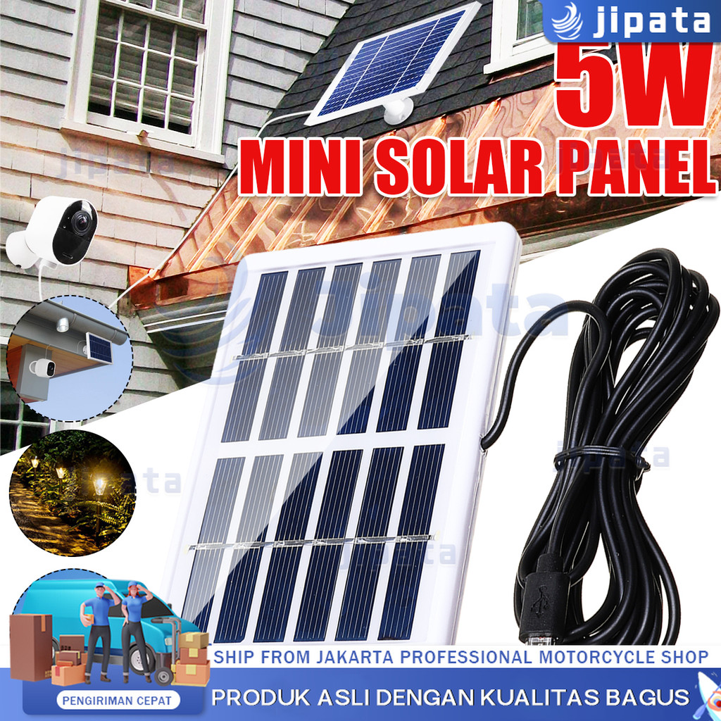 [cod]10W 5.5Vแผงโซล่าเซลล์ แผงพลังงานแสงอาทิตย์ขนาดมินิ USB Polysilicon ...