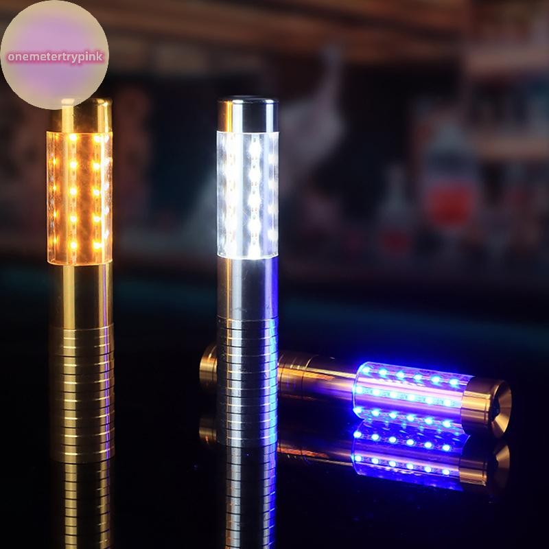 ONEPINK 1 ชิ้น LED Strobe แชมเปญขวดไวน์บริการ Sparkler สําหรับ VIP ...