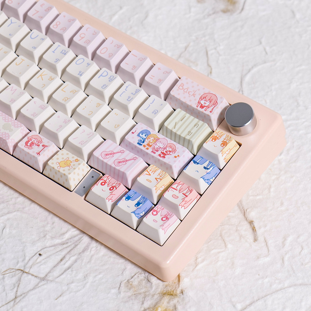 BOCCHI THE ROCK Keycaps ภาษาไทย Cherry Profile Gotoh Hitori Yamada Ryo ...
