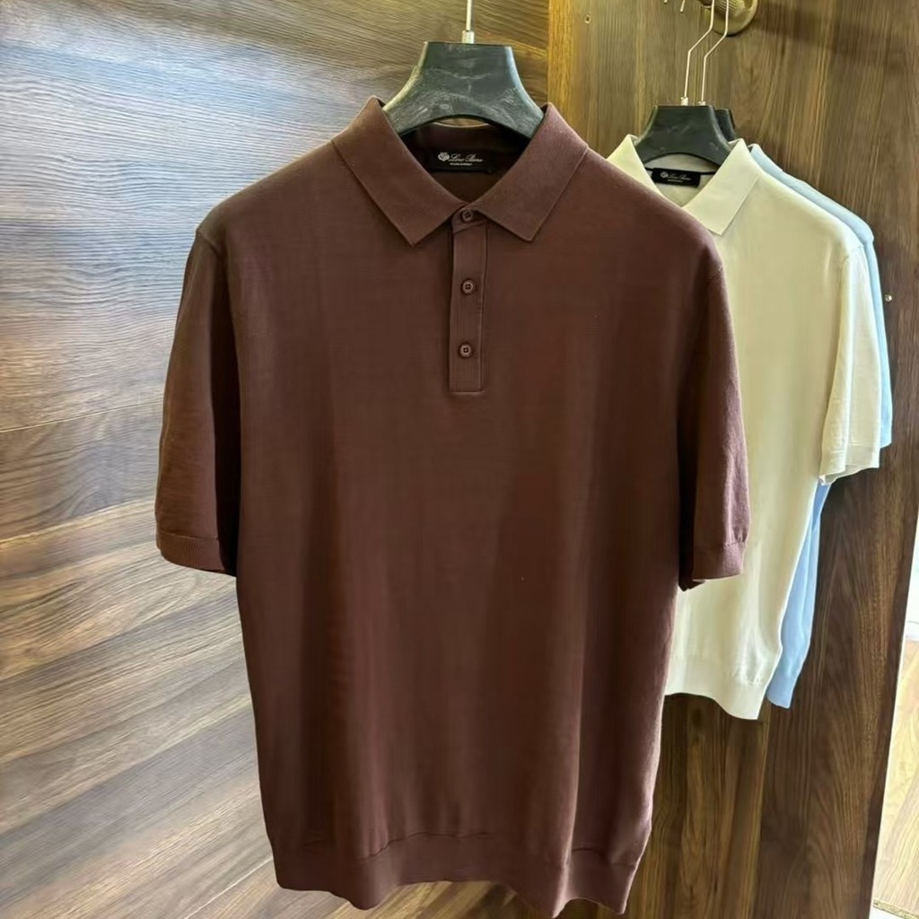 CSDN Loro Piana Men's Summer New Yarn Cotton Fashion Versatile Casual ...