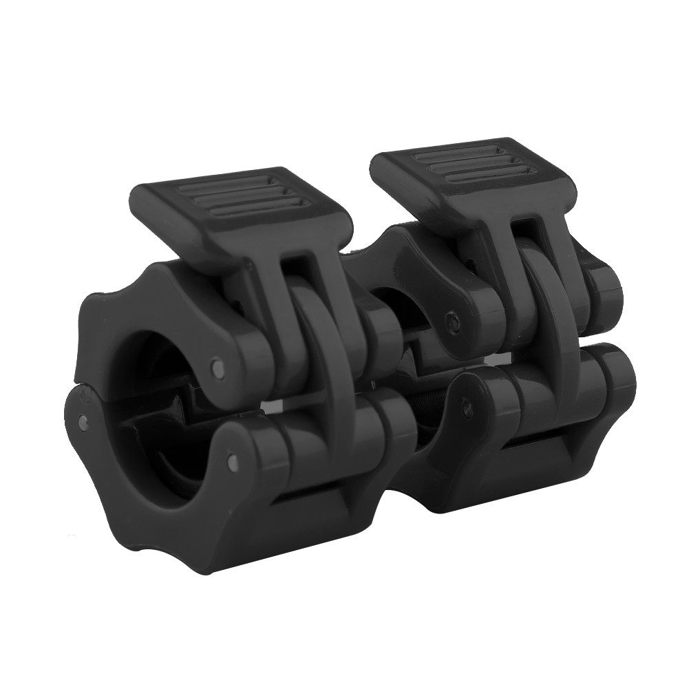 [End Online] Black 1 คู่ Nylon Safety Dumbbell Barbell Lock เหมาะสำหรับ ...