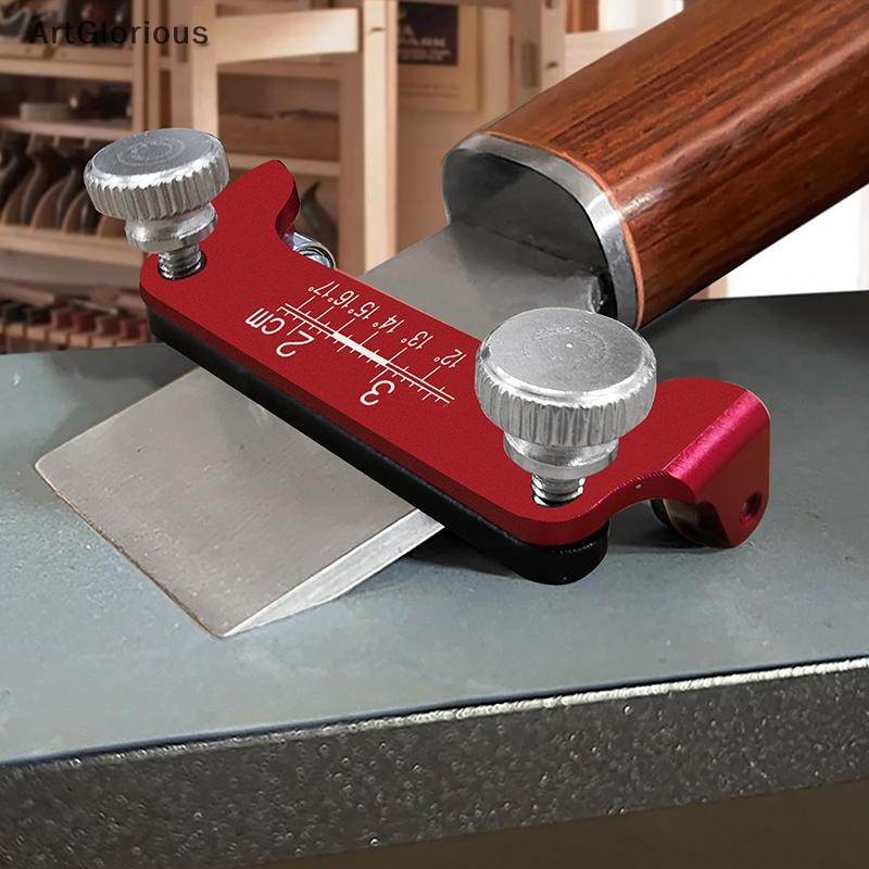 Art Honing คู่มือระบบอลูมิเนียม Chisel Sharpener สําหรับงานไม้ Chisels ...