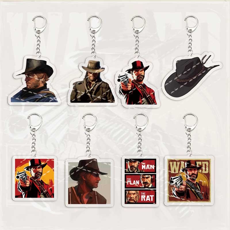 Red Dead Redemption 2 Anahtarlık Akseuarları Aik RDR2 Arthur Morgan ...