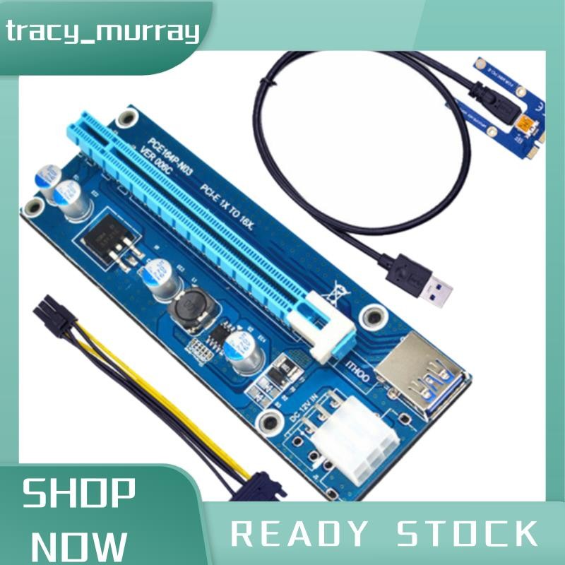 tracy_murray Mini PCIe เป็น PCI Express 16X Riser สําหรับแล็ปท็อปการ์ด ...