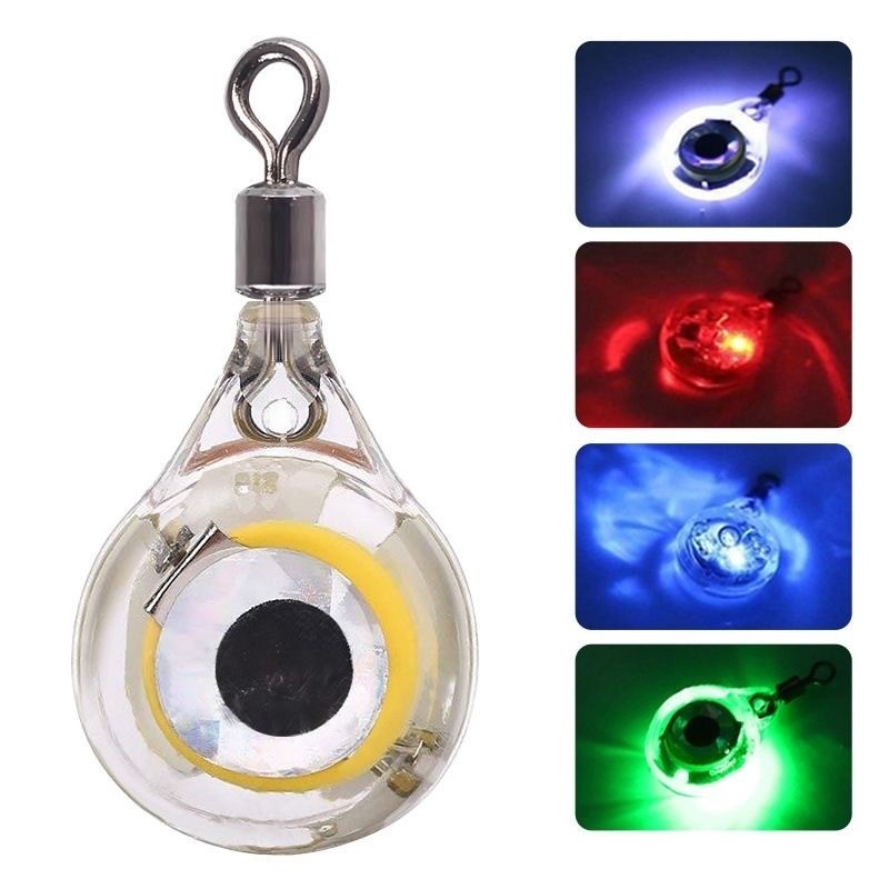 Mini Fisheye Lure Light ใต้น้ำ กด LED สำหรับตกปลาตอนกลางคืน | Shopee ...