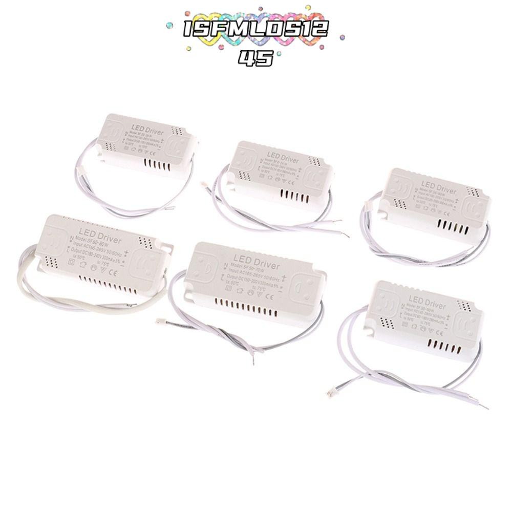 Alimentation LED Driver 300mA - Puissances 8-24W, 20-36W, 30-50W, 36-60W, 70W, 60-80W - Pour Ruban LED, Spot